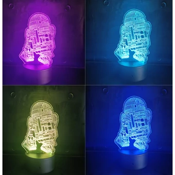 LED kép "StarWars "