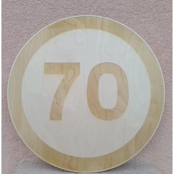 "Sebességkorlátozó tábla"