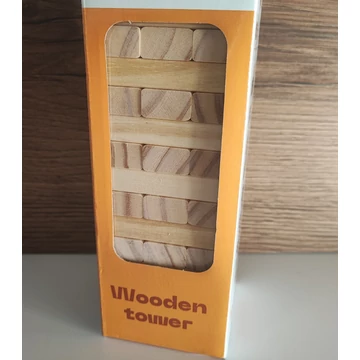 Jenga "egyedi felirattal" 