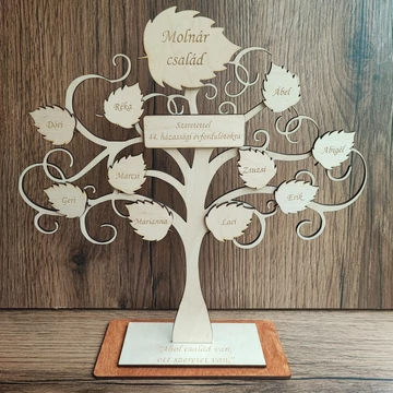 Családfa/emlékfa "álló"
