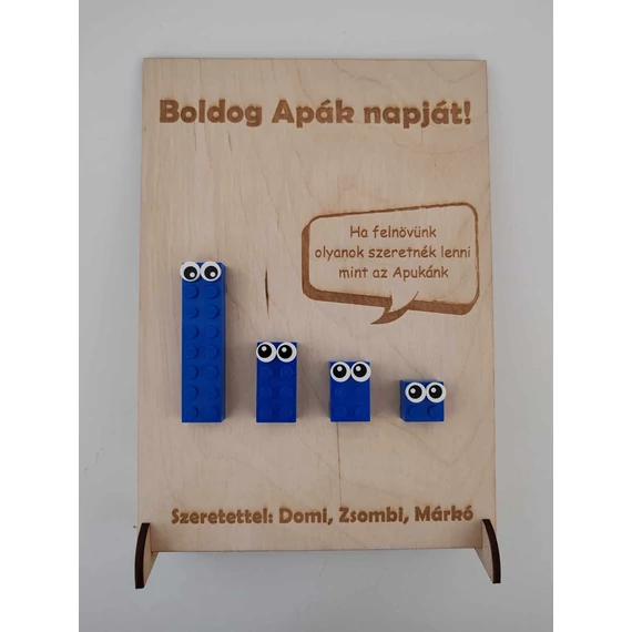 Apák napi "LEGO tábla"