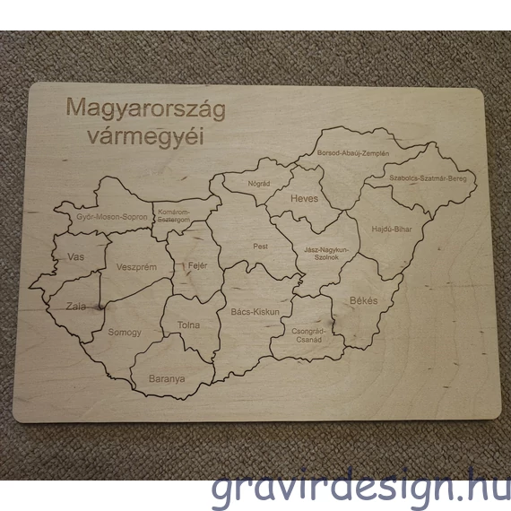 Magyarország puzzle 